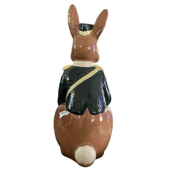 1967 Royal Doulton Bunnykins Charming Brown and Red Drummer Bunny Figurine - Picture 8 of 15